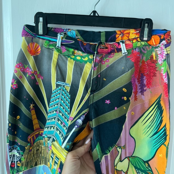 Michalsky Jeans Berlin One-of-a-Kind Artistic Flare Pants - Picture 9 of 9